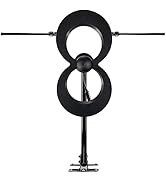 Antennas Direct ClearStream MAX-XR UHF VHF Indoor Outdoor TV Antenna, Multi-Directional, 60-Mile ...