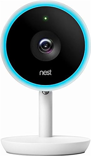 Nest Cam IQ - Indoor Security Smart 1080P HD Camera - White