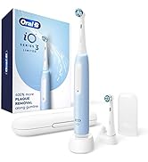 Oral-B iO Series 3 Limited Electric Toothbrush with (2) Brush Heads, Rechargeable, Icy Blue