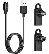 Charger Cable for Garmin Watch with Type-C Adapters - 3.3Ft USB Charging Cord for Garmin Fenix 5 ...