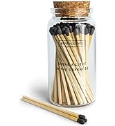 Decorative Matches, Premium Wooden Matches | Artisan Long Matches for Candles, Matches in a Jar |...