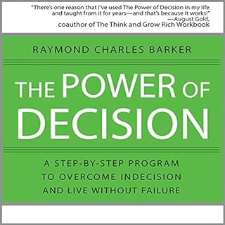 The Power of Decision Audiobook By Raymond Charles Barker cover art