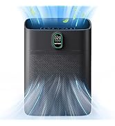 MORENTO Air Purifiers for Home Large Room up to 1076 Sq Ft with PM 2.5 Display Air Quality Sensor...