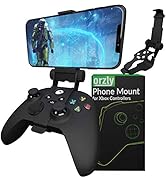 Xbox Series X Controller Mobile Gaming Clip, Xbox Controller Phone Mount Adjustable Phone Holder ...