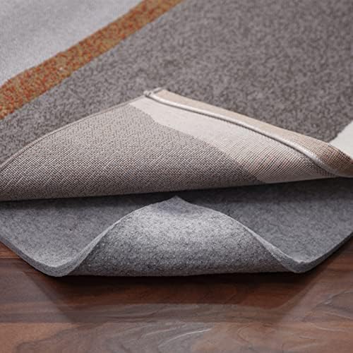 Non Slip Rug Pad Rug Gripper - 3x5 Feet 1/4” Extra Thick Felt Under Rug for Area Rugs and Hardwood Floors,Super Cushioned Non Skid Carpet Padding