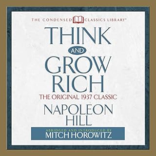 Think and Grow Rich Audiobook By Napoleon Hill, Mitch Horowitz cover art