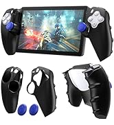 Protective Case for Playstation Portal Remote Player - Soft Silicone Protective Skin Cover with T...