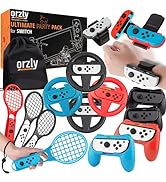 Orzly Family Sports Party Pack Accessories Bundle for Nintendo Switch and Switch OLED Console Gam...