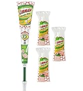 Libman Wonder Mop & Refills Kit – for Tough Messes and Powerful Cleanup – Easy to Wring, Long Han...