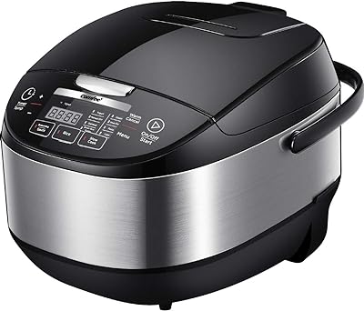 COMFEE' Rice Cooker, Japanese Large Rice Cooker with Fuzzy Logic Technology, 11 Presets, 10 Cup Uncooked/20 Cup Cooked, Auto Keep Warm, 24-Hr Delay Timer