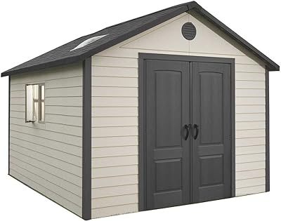 Lifetime 6415 Outdoor Storage Shed, 11 by 13.5 Feet