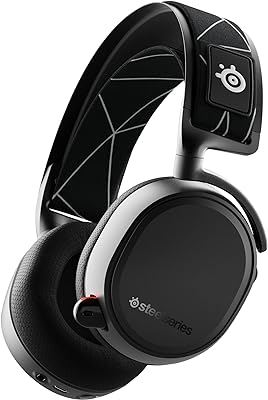 SteelSeries Arctis 9 Dual Wireless Gaming Headset – Lossless 2.4 GHz Wireless + Bluetooth – 20+ Hour Battery Life – For PC, PS5, PS4, Bluetooth,Black