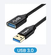 USB 3.0 Extension Cable 6ft, 2 Pack Fasgear USB A Male to Female Extender 5Gbps Data Transfer Cor...