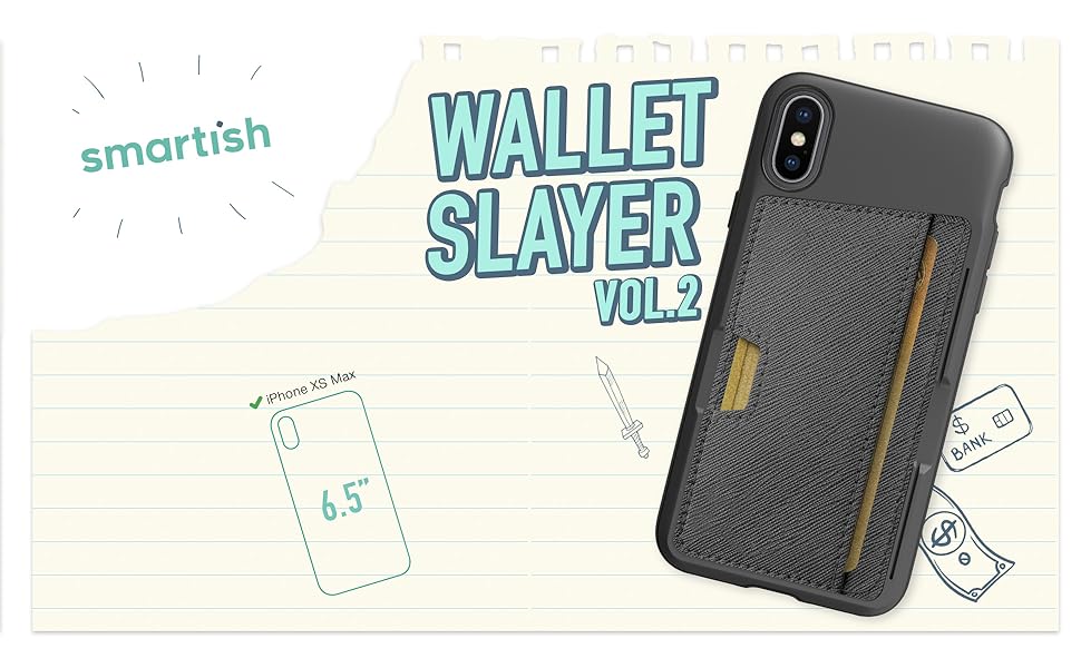Black Smartish Wallet Slayer Vol. 2 
