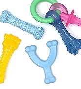 Nylabone Puppy Teething & Soothing Flexible Chew Toys, For Teething Puppies X-Small/Petite - Up t...