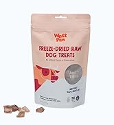 West Paw Freeze-Dried Raw All Natural Dog Treats, Humanely Raised and Sustainably Sourced, Made i...