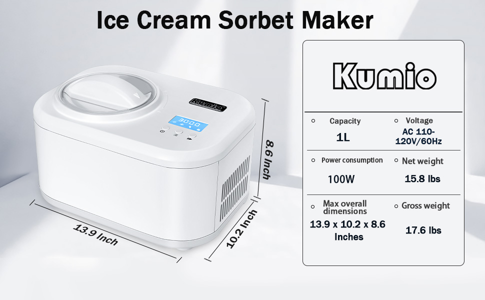 1.5-Quart Compressor Ice Cream