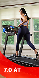 Horizon Fitness 7.0 AT Studio Series Smart Treadmill
