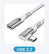Short USB C Extension Cable 1.6ft/50cm, Fasgear 10Gbps USB 3.2 Gen 2 Type C Male to Female Thunde...