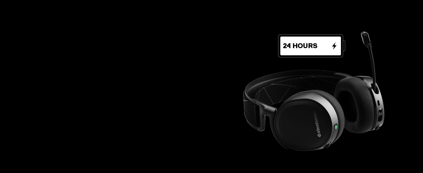 - Arctis 7 with 24-hour battery life icon