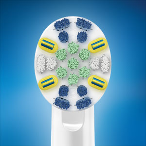 Compatible with a variety of Oral-B brush heads