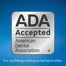 Oral-B is the first electric toothbrush brand accepted by the ADA