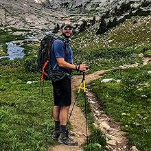 hiking carbon fiber outdoor montem adventure lightweight not mixed blended durable trekking poles