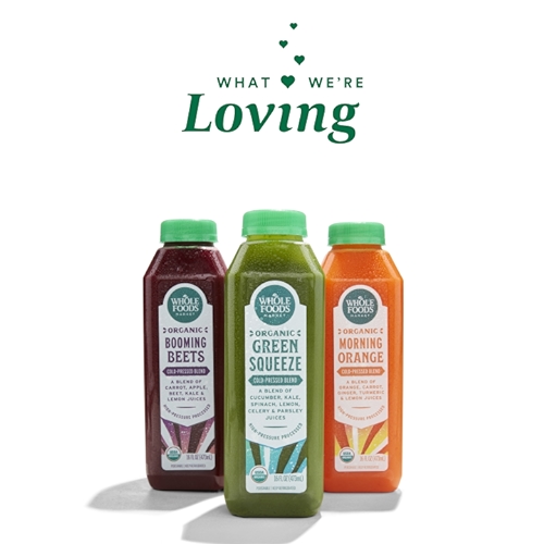 Whole Foods Market Organic Cold-Pressed Juice Blends