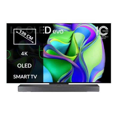 LG OLED evo C3 55" 4K Smart TV 2023 | Bite
