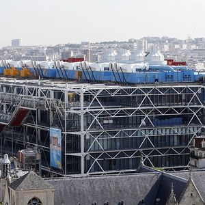 Le centre Georges Pompidou.