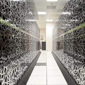 Salle informatique du supercalculateur Curie