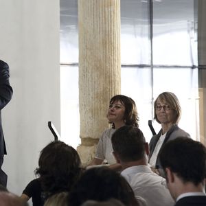 Jean-Paul Fournier lors de l'inauguration du musée de la Romanité, en juin 2018.