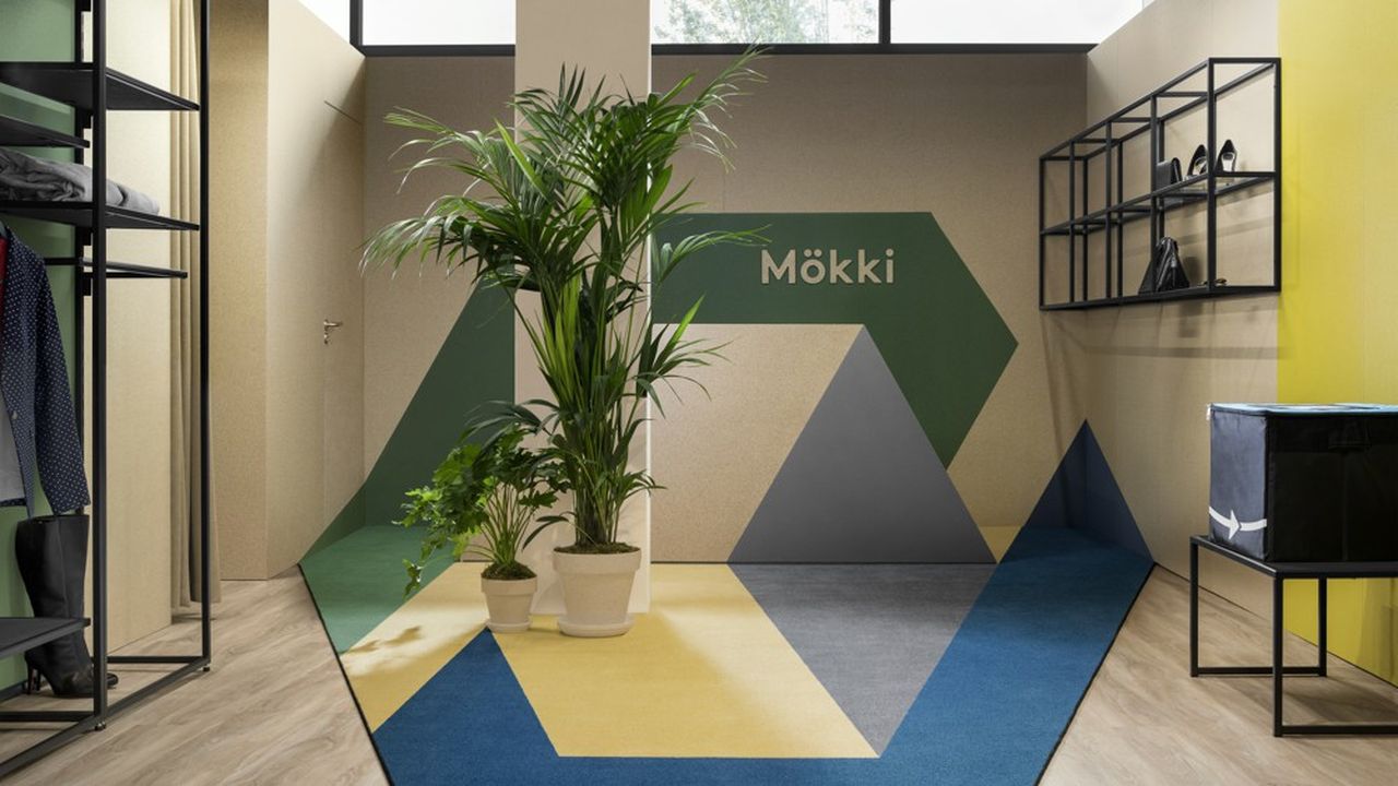 Dans la tour Initiale (la Défense), Mökki propose des services de consommation responsable au bureau.