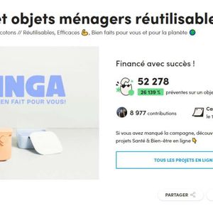 La start-up Inga a procédé à deux campagnes de crowdfunding avant de se lancer.