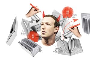 Mark Zuckerberg surnommé «la ventouse», dans «C'est arrivé la nuit», de Marc Lévy, parce qu'il aspire les données.