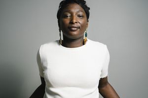 Hawa Dramé, fondatrice de Time2Start, dans ses bureaux, à Montreuil, le 21 février 2024.