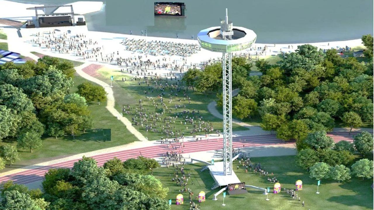Le parc Georges Valbon à la Courneuve est présenté comme le principal site de célébration de Seine-Saint-Denis lors des JO de Paris 2024.
