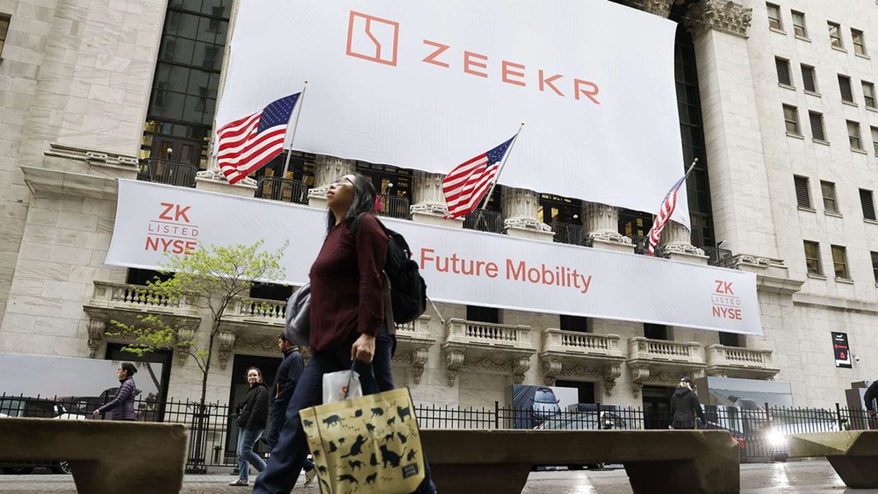Zeekr a été introduit en Bourse à New York vendredi.
