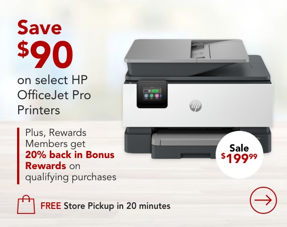 Save $90 on select printers