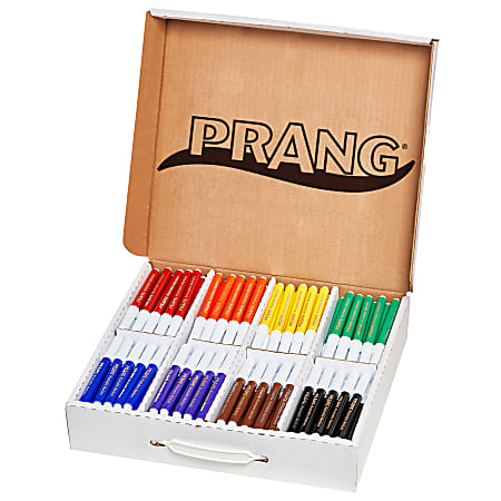 Prang® Classic Color Washable Art Markers, Master Pack,