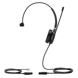 Yealink YHS36 Mono Wired Headset, Black, YEA-YHS36-MONO