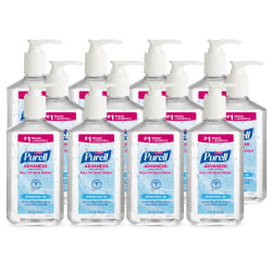Purell® Instant Hand Sanitizer, 12 Oz. Pump Bottles, Case Of 12