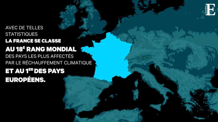 Illustration pour la vidéo Dégâts climatiques : la France est la plus affectée en Europe