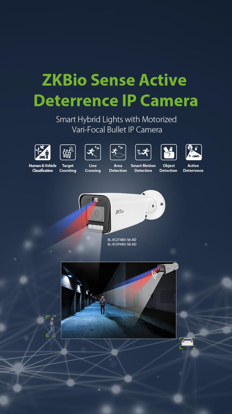 ZKBio Sense Active Deterrence IP Camera