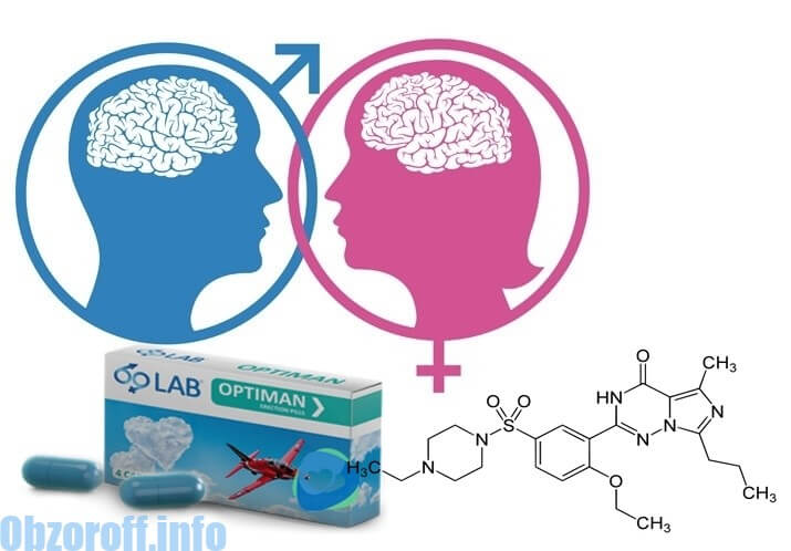 female male brain differences - Optiman - таблетки для усиления эрекции быстрого действия