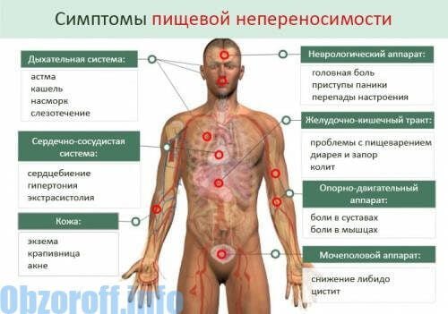 simptomy pischevoy neperenosimosti - Пищевая непереносимость: симптомы, диагностика, лечение
