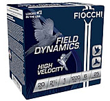 Image of Fiocchi Hi Velocity Lead 20 Gauge 1oz 2.75in 6 Shot Shotgun Ammunition