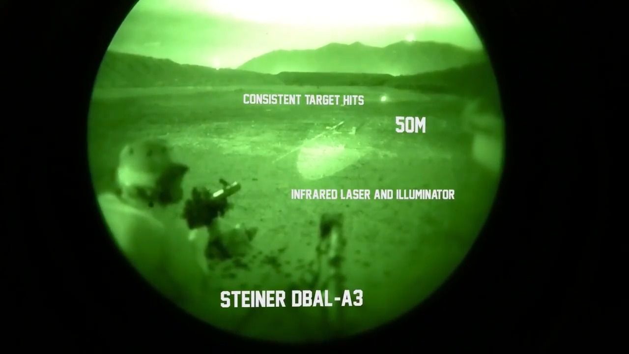 opplanet steiner eoptics dbal a3 civilian dual beam laser aiming laser video