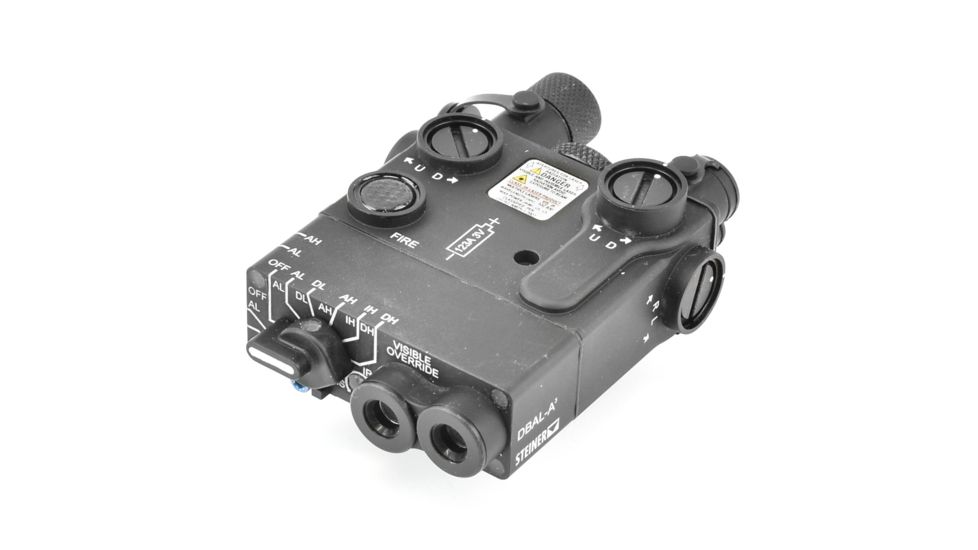 Steiner DBAL-A3 Green Laser Devices w/ IR Pointer and IR Illuminator, Black, 9008