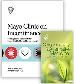 Mayo Clinic on Incontinence book and Complementary & Alternative Medicine free premium